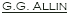 G.G. Allin